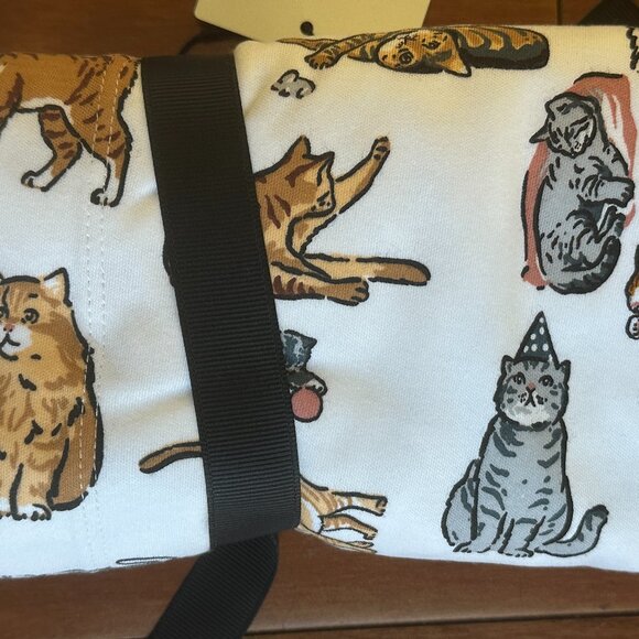 VERA BRADLEY "A CAT'S LIFE" PAJAMA PANTS:NWT LARGE - Picture 8 of 9